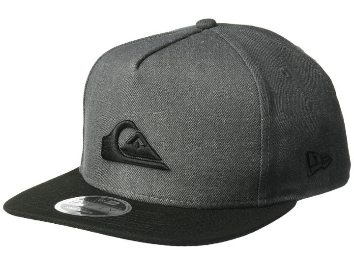 Quiksilver Stuckles Snap (medium Grey Heather) Caps