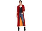 For Love And Lemons Nadine Velvet Coat (rust) Women's Coat