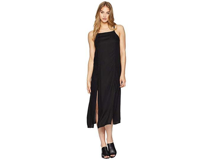 Rvca Garland Dress (black) Women's Dress