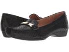 Naturalizer Gadget (black Shimmer Snake) Women's Shoes