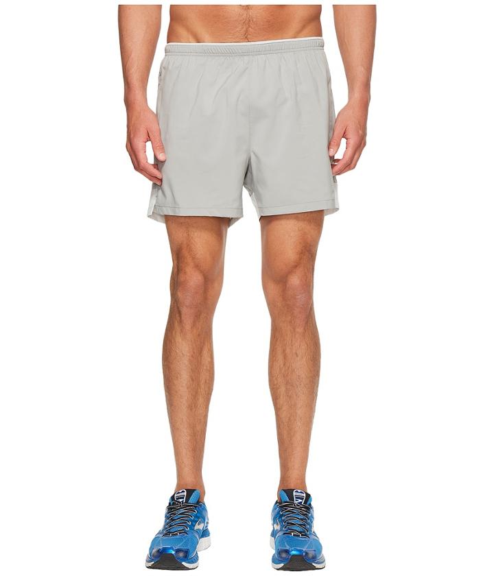 Brooks Go-to 5 Shorts (stone/sterling) Men's Shorts