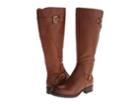 Franco Sarto Perk Wide Shaft (acorn Leather) Women's Zip Boots