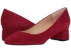 L.k. Bennett Nuriya (red Poppy Suede) Women's 1-2 Inch Heel Shoes