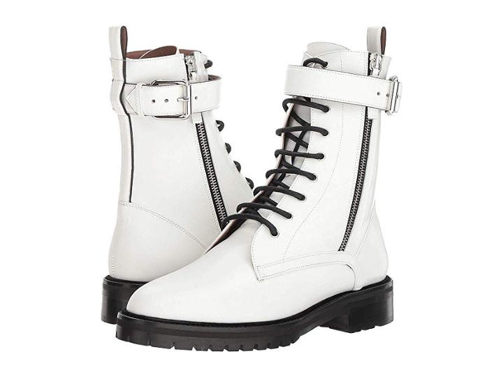 Tabitha Simmons Max (white Calf) Women's Boots