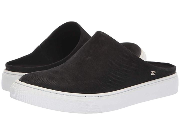 Kenneth Cole New York Mara Mule (black Nubuck) Women's Clog/mule Shoes