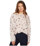 See By Chloe Jacquard Roses Blouse (multicolor Brown) Women's Clothing