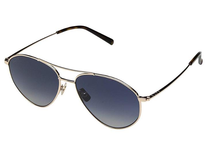 Diff Eyewear Scout (gold/grey/blue) Fashion Sunglasses