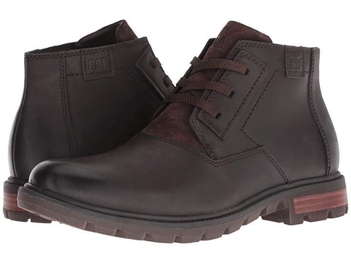 Caterpillar Casual Stats (coffee Bean) Men's Lace-up Boots