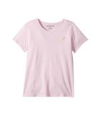 True Religion Kids Gold Buddha Tee Shirt (big Kids) (shadow Pink) Girl's T Shirt