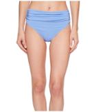 Vince Camuto Riviera Solids Convertible High-waist Bikini Bottom (lagoon) Women's Swimwear