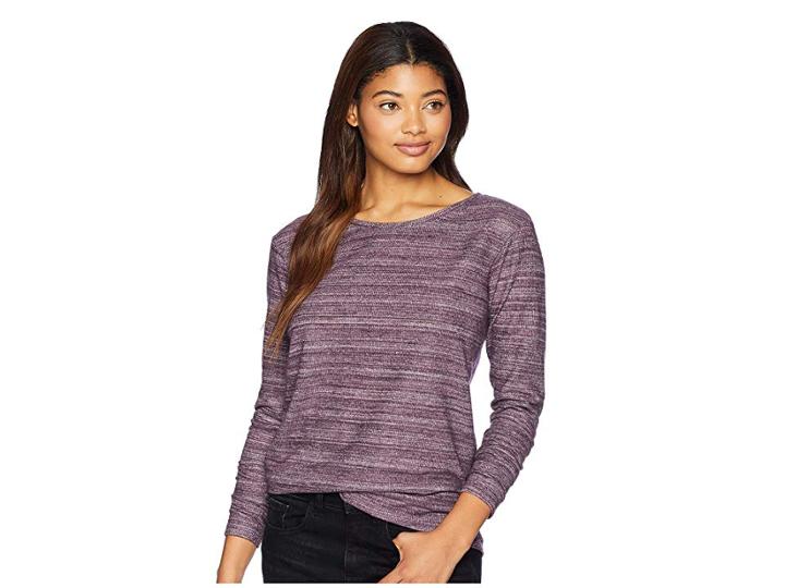 Columbia By The Hearth Sweater (dark Plum) Women's Sweater