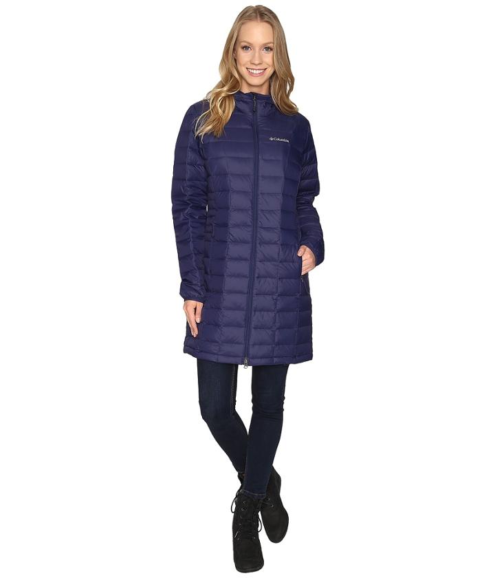 Columbia Voodoo Falls 590 Turbodown Mid Jacket (nightshade) Women's Coat