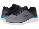 Fila Memory Countdown 5 Running (castlerock/black/electric Blue) Men's Running Shoes