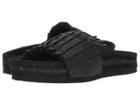 Free People Island Time Espadrille (black) Women's Slide Shoes