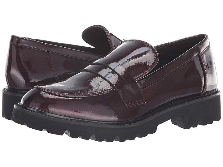 Jane And The Shoe Lottie (burgundy Patent) Women's Shoes