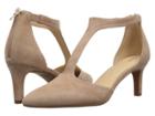 Clarks Calla Lily (beige Suede) High Heels