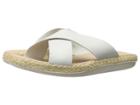 Tommy Bahama Relaxology Ilidah (white (tumbled Leather)) Women's Sandals
