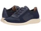 Sofft Novella (navy/mist Grey Knit Mesh) Women's Lace Up Casual Shoes