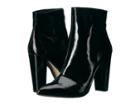 Jessica Simpson Teddi (black Crinkle Patent) Women's Boots