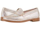 G.h. Bass & Co. Whitney Weejuns (pink Metallic Leather) Women's Shoes