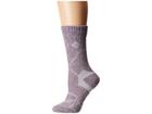 Columbia Hiking Medium Weight Crew (dusty Purple) Crew Cut Socks Shoes