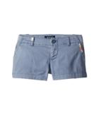 Polo Ralph Lauren Kids Embroidered Chino Shorts (toddler) (capri Blue) Girl's Shorts