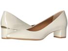 Calvin Klein Genoveva Pump (soft White Patent) Women's Shoes