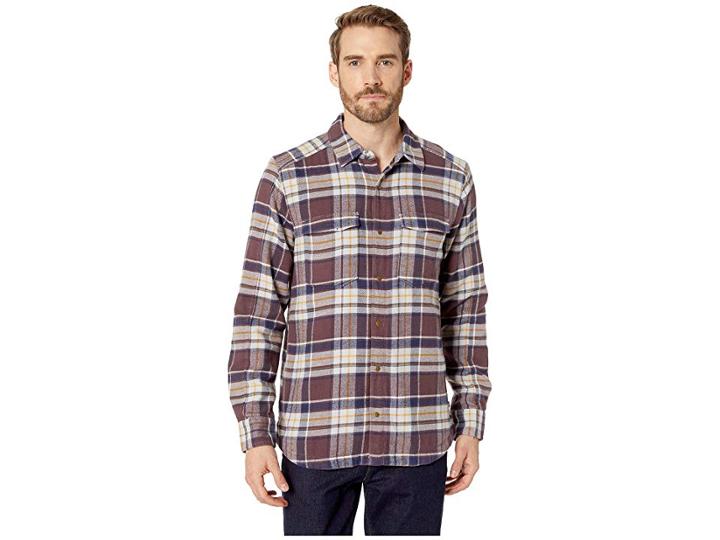 Toad&co Mojac Overshirt (huckleberry) Men's Long Sleeve Button Up