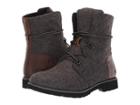The North Face Ballard Lace Ii Heathered (tnf Black/tagumi Brown) Women's Cold Weather Boots