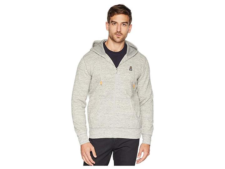 Psycho Bunny Newry Double Face Hoodie (heather Grey) Men's Sweatshirt