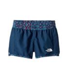 The North Face Kids Class V Water Shorts (little Kids/big Kids) (blue Wing Teal Medallion Print/tnf White) Girl's Shorts