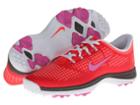 Nike Golf Lunar Empress (laser Crimson/red Violet/hot Punch) Women's Golf Shoes