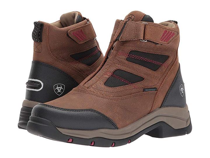 Ariat Terrain Pro Zip H2o (brown) Women's Lace-up Boots