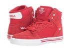 Supra Kids Vaider (little Kid/big Kid) (formula One/white/white) Boys Shoes