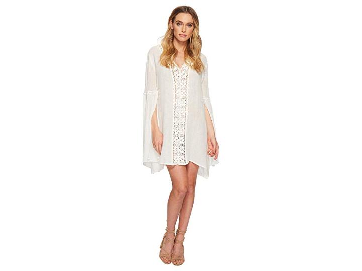 Jen's Pirate Booty Dominga Mini Dress (white) Women's Dress