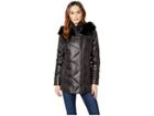 Lauren Ralph Lauren Asymmetrical Short Down (black) Women's Coat