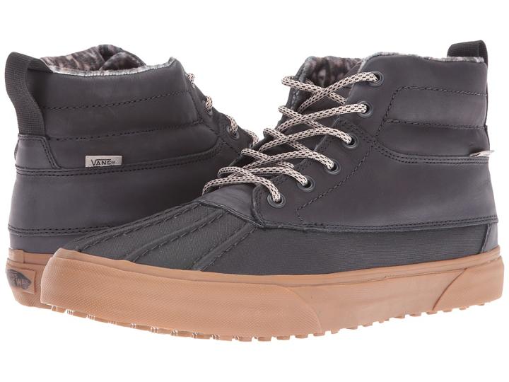 Vans Sk8-hi Del Pato Mte ((mte) Black/feather/gum) Skate Shoes