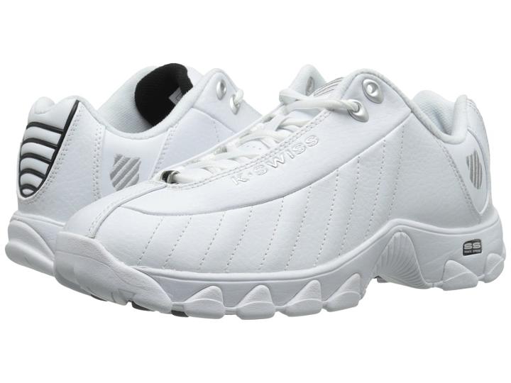 K-swiss St329 Cmftm (white/black/silver) Men's Cross Training Shoes