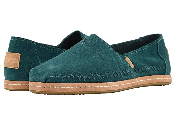 Toms Alpargata (atlantic Suede) Women's Shoes
