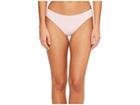 Splendid Color Block Retro Bikini Bottom (blush) Women's Swimwear