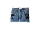 Hudson Kids Rose Embellished Shorts In Crown Blue (big Kids) (crown Blue) Girl's Shorts