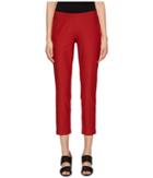 Eileen Fisher Washable Stretch Crepe Slim Ankle Pants (serrano) Women's Casual Pants