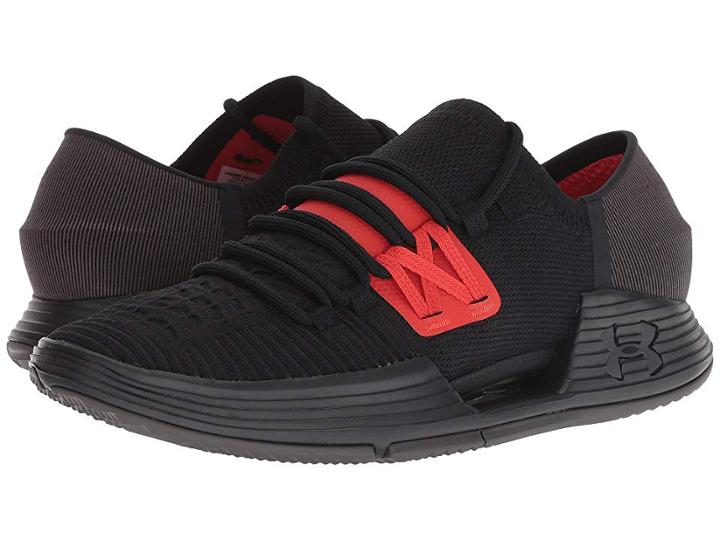 Under Armour Ua Speedform Amp 3.0 (black/radio Red/black) Men's Shoes