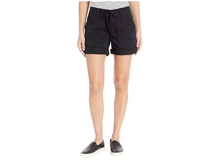 Unionbay Marty Midi Convertible Shorts (black) Women's Shorts