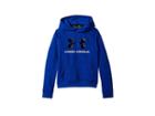 Under Armour Kids Rival Ua Logo Hoodie (big Kids) (royal/royal/black) Boy's Sweatshirt