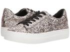 Steve Madden Gladis (glitter Multi) Women's Lace Up Casual Shoes
