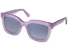 Diff Eyewear Carson (amethyst Glitter/smoke) Fashion Sunglasses