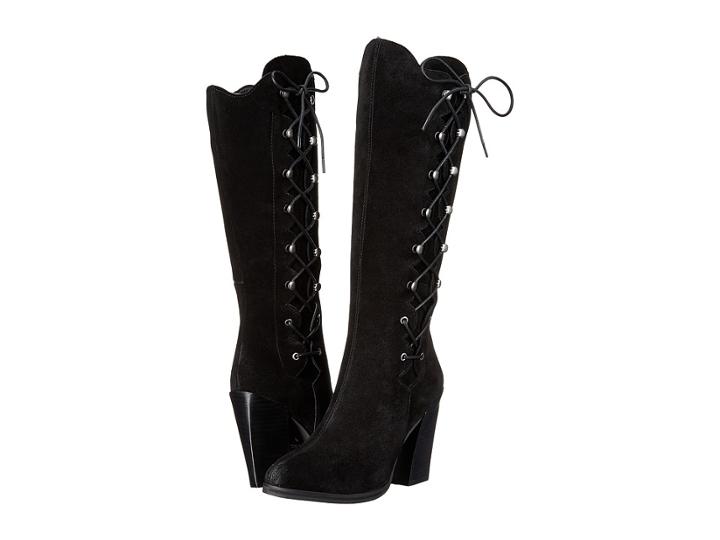 Sbicca Dante (black) Women's Lace-up Boots