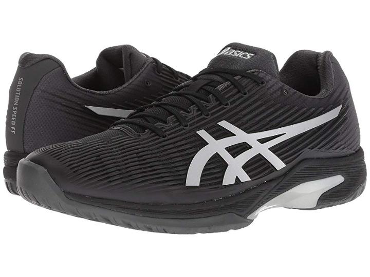 Asics Solution Speed Ff (black/silver) Men's Tennis Shoes