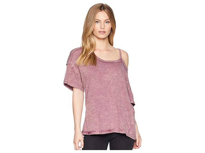 Free People Alex Tee (violet) Women's T Shirt